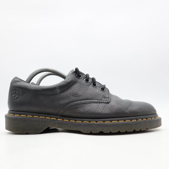 Doc Dr Martens Boston Men\'s Size 8 Women\'s Size 9 Black  Leather Oxford Sneakers main image 13